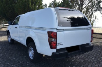 Hard Top Isuzu D-Max 2020-2023 Simple Cab. sin ventanas